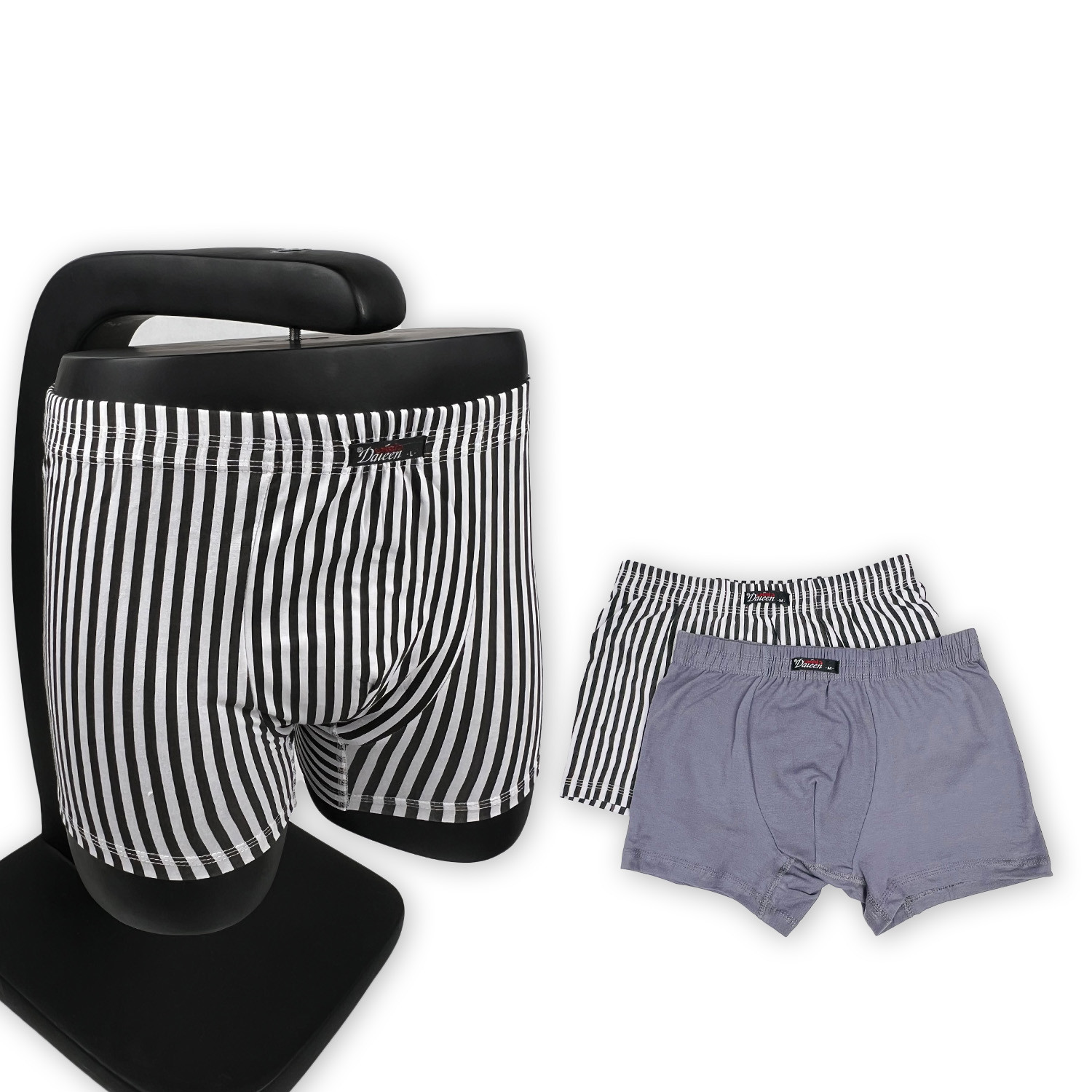 سيت بوكسر قطن ليكرا حديدي مع مقلم DAL115V4