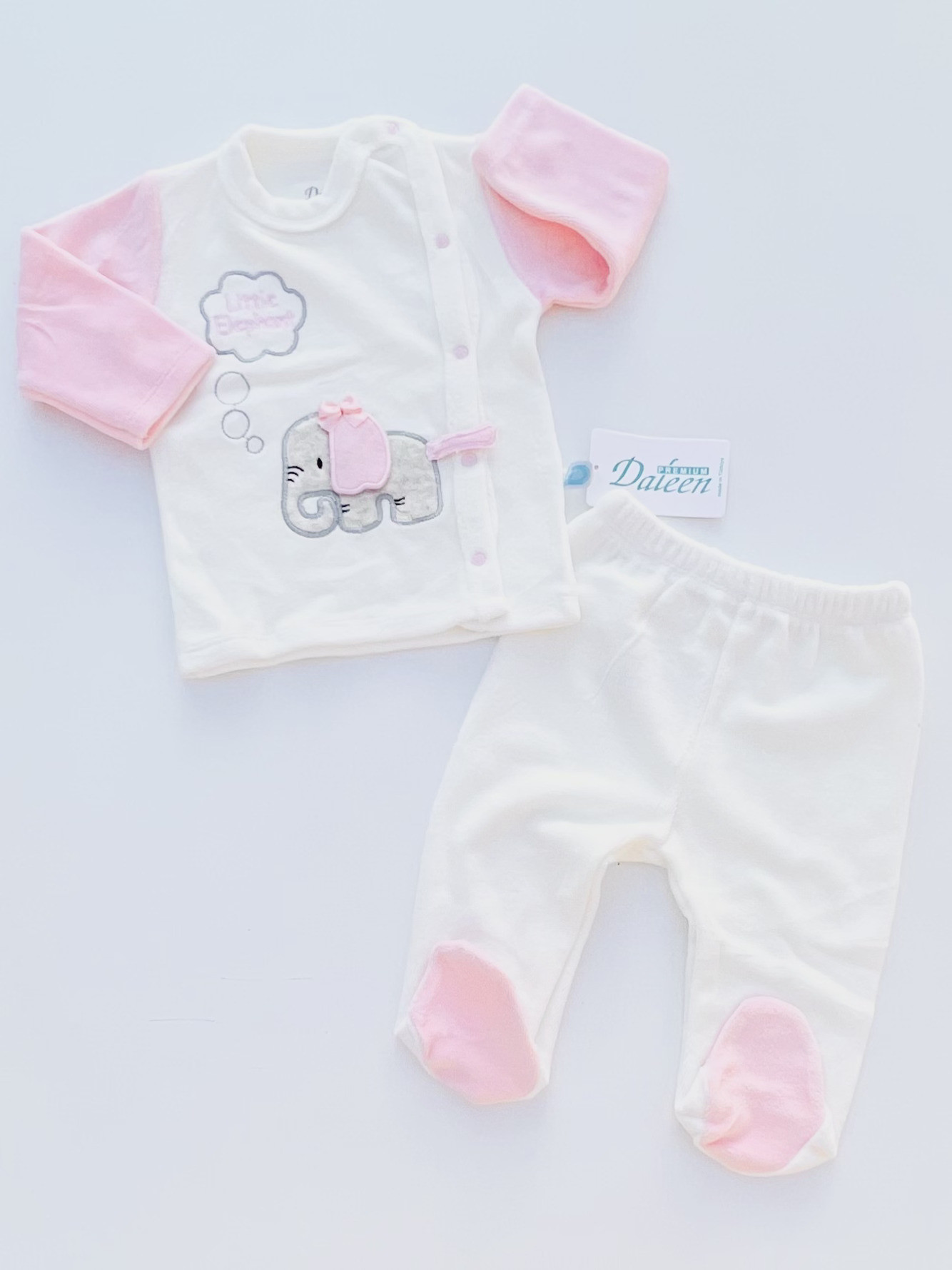 طقم ملابس شتائي بيبي بناتي DAL874C