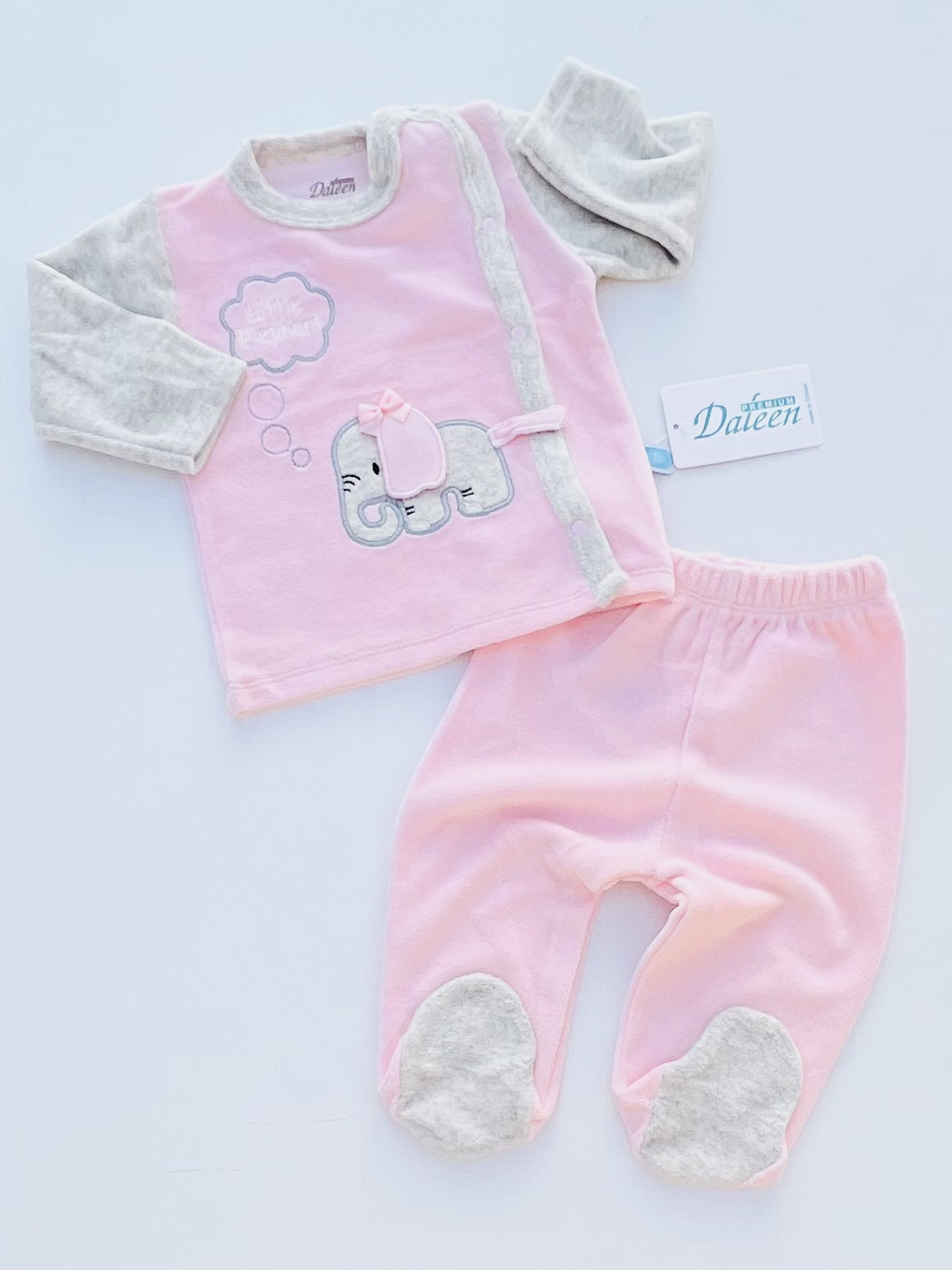 طقم ملابس شتائي بيبي بناتي DAL874C